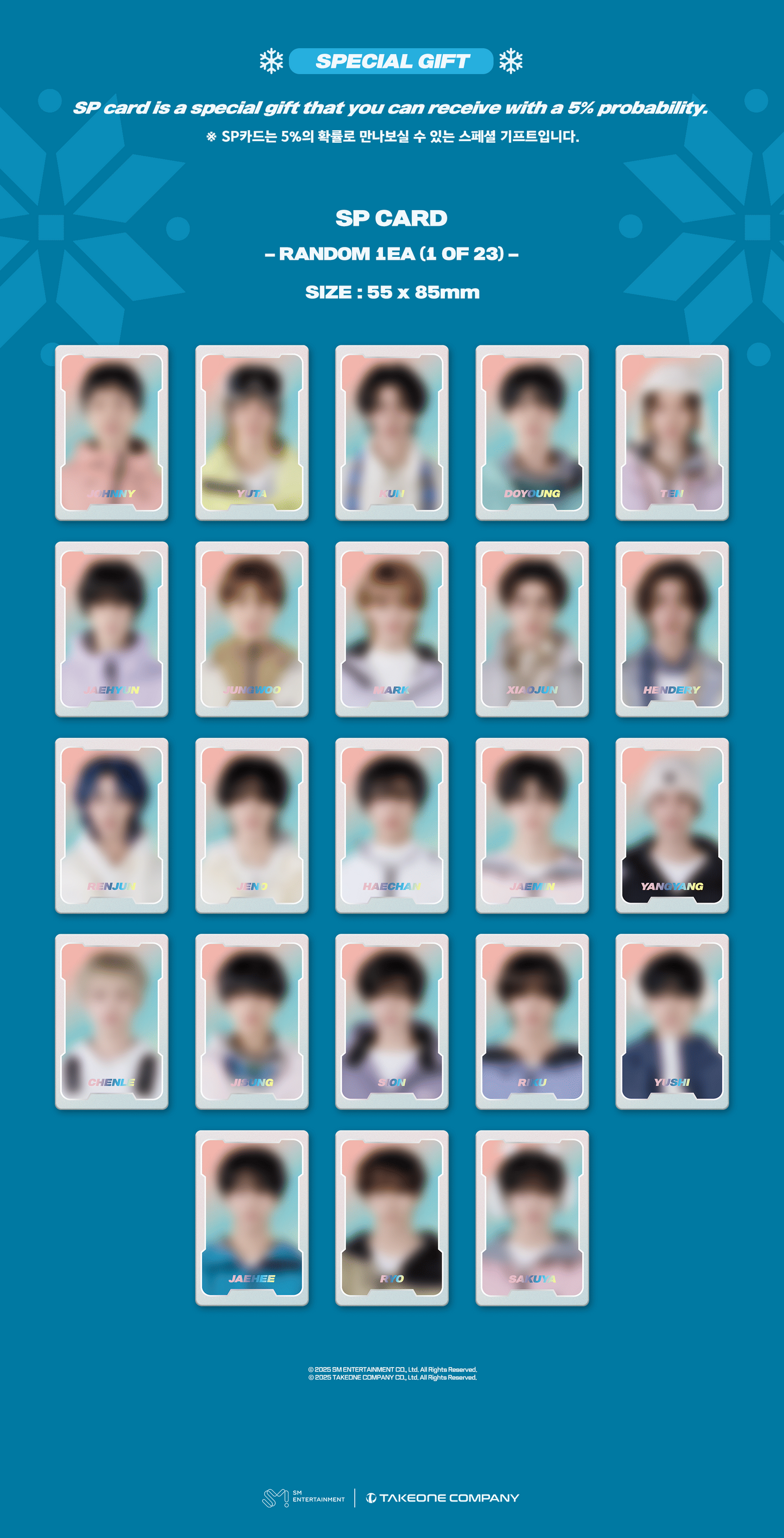 NCT – NCT ZONE COUPON CARD (SNOWBOARDER Ver.)
