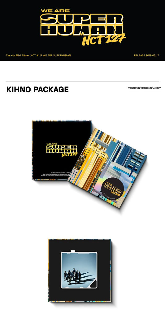 [PRE-OWNED] NCT 127 4th Mini Album - WE ARE SUPERHUMAN (Kihno Ver.)