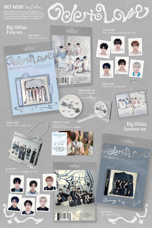 NCT WISH The 1st Album - Ode to Love (Big SMini Ver.) (Random)