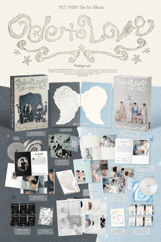 NCT WISH The 1st Album - Ode to Love (Package Ver.) (Random ver.)