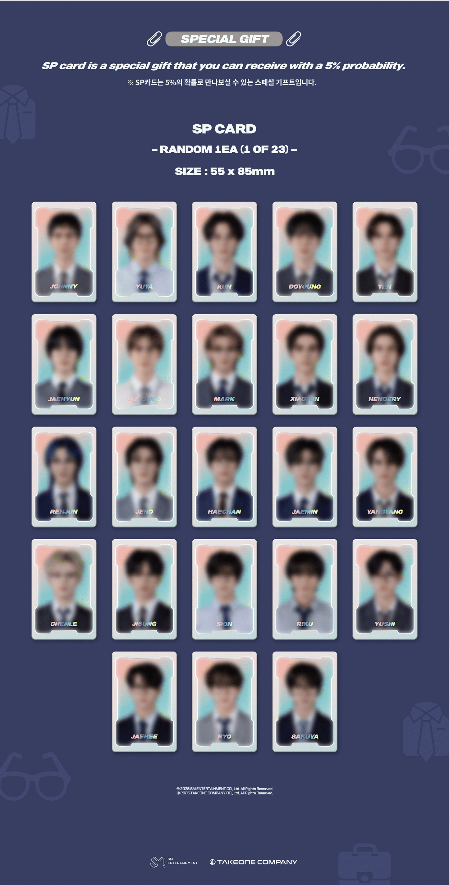 NCT – NCT ZONE COUPON CARD (OFFICE WORKER Ver.)