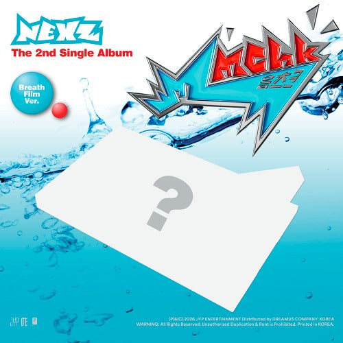 PRE-ORDER: NEXZ The 2nd Single Album - Mmchk (Breath Film Ver.)