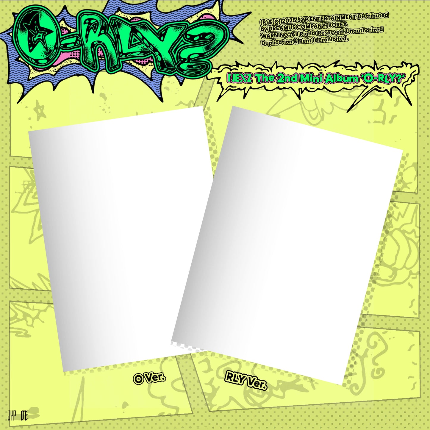 PRE-ORDER: NEXZ The 2nd Mini Album – O-RLY? (Random)