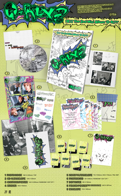 NEXZ The 2nd Mini Album – O-RLY? (Random)