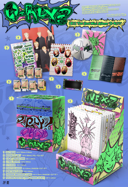 NEXZ The 2nd Mini Album – O-RLY? (Booklet Set Ver.)