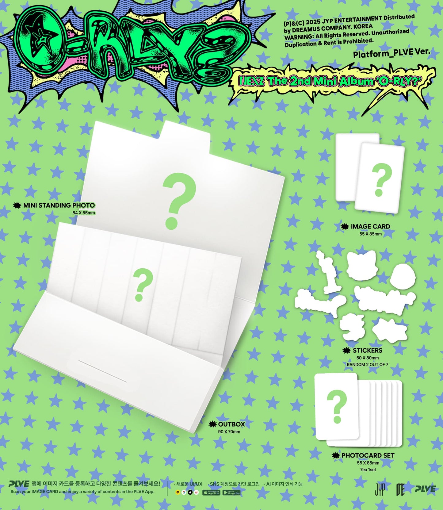 PRE-ORDER: NEXZ The 2nd Mini Album – O-RLY? (PLVE Ver.)