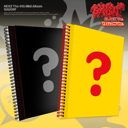 PRE-ORDER: NEXZ The 4th Mini Album - SAUCIN’ (Random)