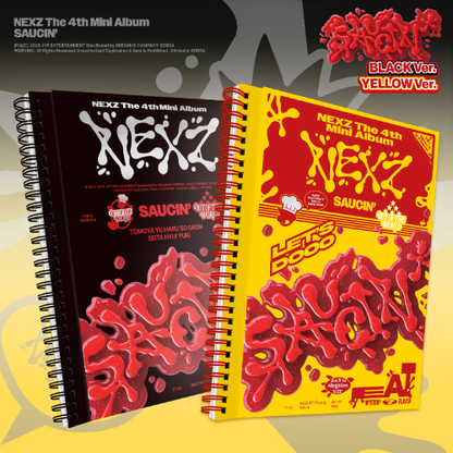NEXZ The 4th Mini Album - SAUCIN’ (Random)