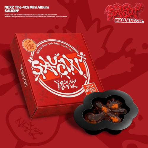PRE-ORDER: NEXZ The 4th Mini Album - SAUCIN’ (MALLANG Ver.)