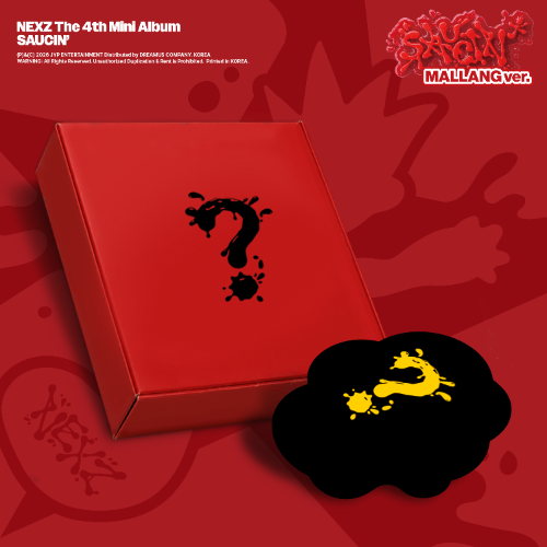 PRE-ORDER: NEXZ The 4th Mini Album - SAUCIN’ (MALLANG Ver.)