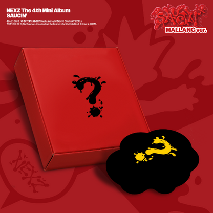 PRE-ORDER: NEXZ The 4th Mini Album - SAUCIN’ (MALLANG Ver.)