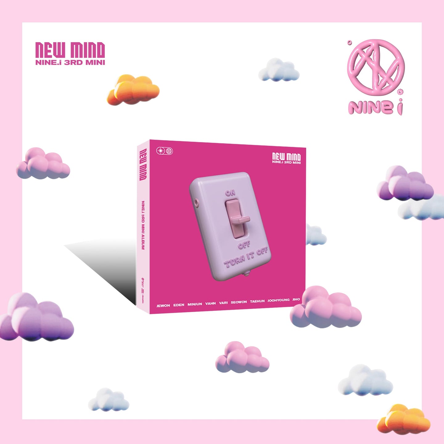 NINE.i Mini Album Vol. 3 - NEW MIND
