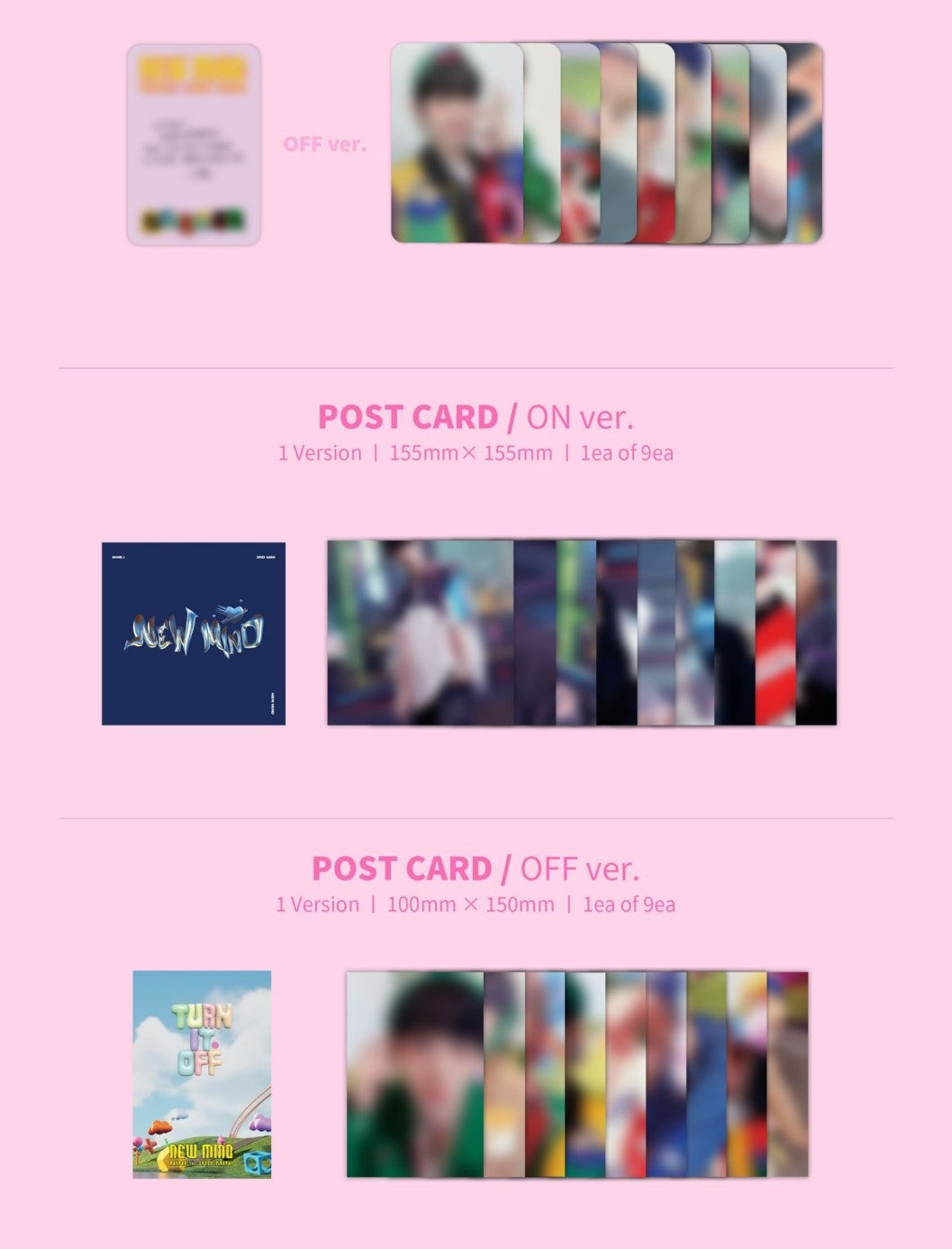 NINE.i Mini Album Vol. 3 - NEW MIND