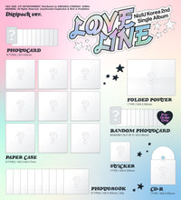 Load image into Gallery viewer, PRE-ORDER: NiziU Korea 2nd Single Album – LOVE LINE (Digipack Ver.) (Random)
