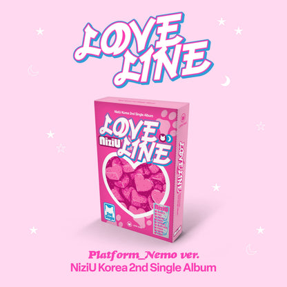 NiziU Korea 2nd Single Album – LOVE LINE (Platform/Nemo Ver.)