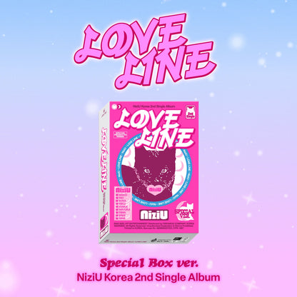 NiziU Korea 2nd Single Album – LOVE LINE (Special Box Ver.)