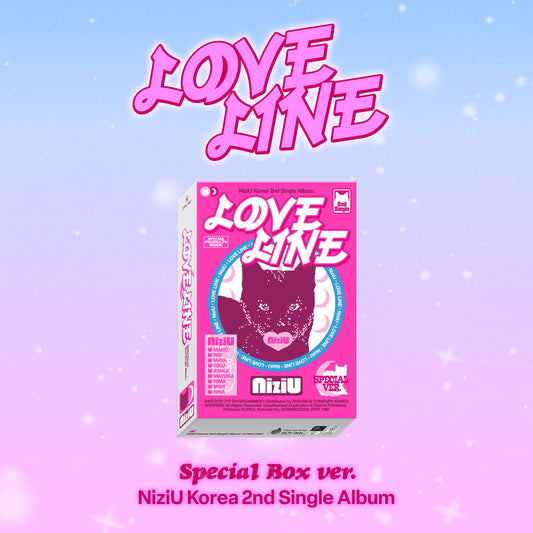 NiziU Korea 2nd Single Album – LOVE LINE (Special Box Ver.)