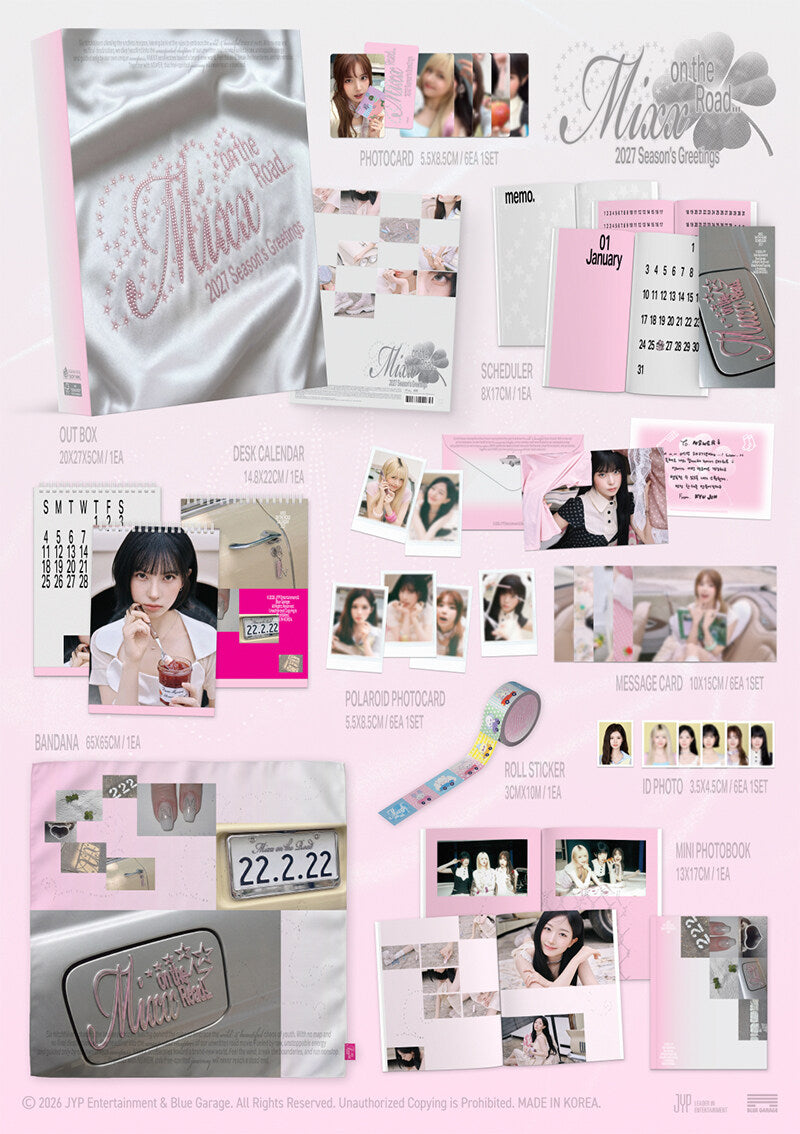 PRE-ORDER: NMIXX 2027 Season’s Greetings - MIXX ON THE ROAD