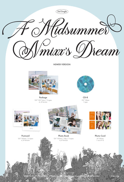 NMIXX Single Album Vol. 3 - A Midsummer NMIXX’s Dream (NSWER Ver.) (Random)