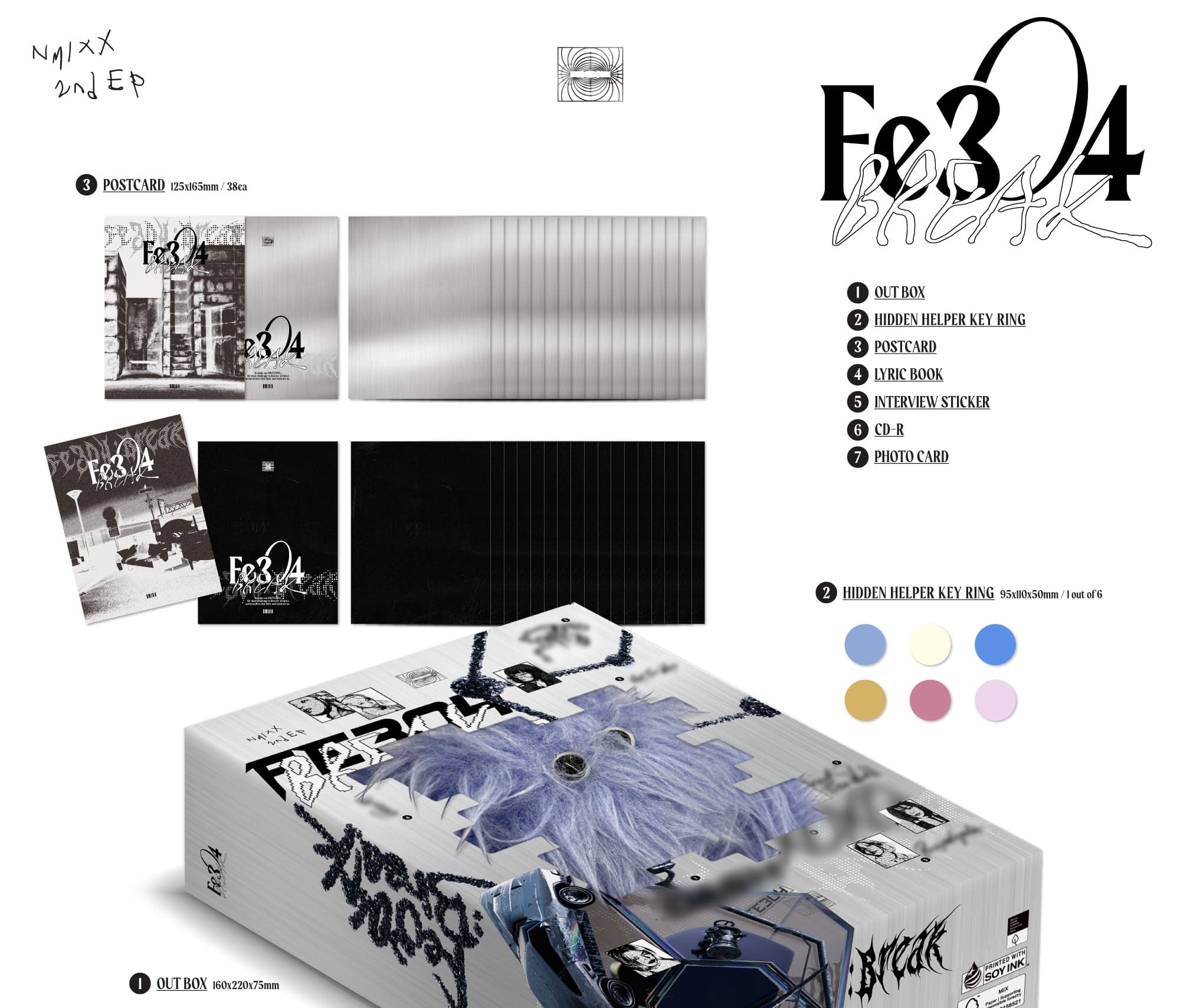 NMIXX Fe3O4:BREAK limited 限定版 未開封 コンプセット NMIXX Fe3O4:BREAK limited 限定版 未開封 コンプセット Amazon