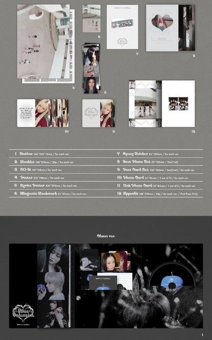 NMIXX 1st Full Album - Blue Valentine (Random)