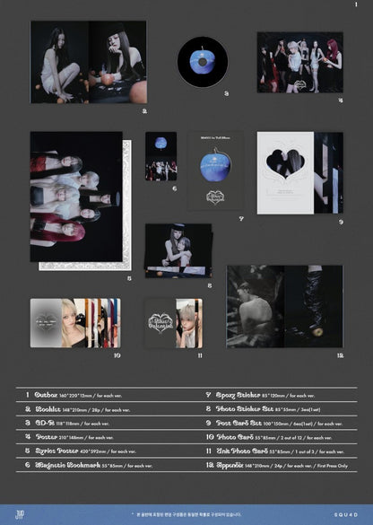 NMIXX 1st Full Album - Blue Valentine (Random)