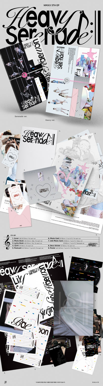NMIXX 5th EP Album - Heavy Serenade (Random)
