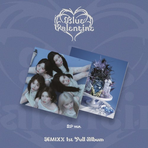 PRE-ORDER: NMIXX 1st Full Album - Blue Valentine (LP Ver.) (Random)