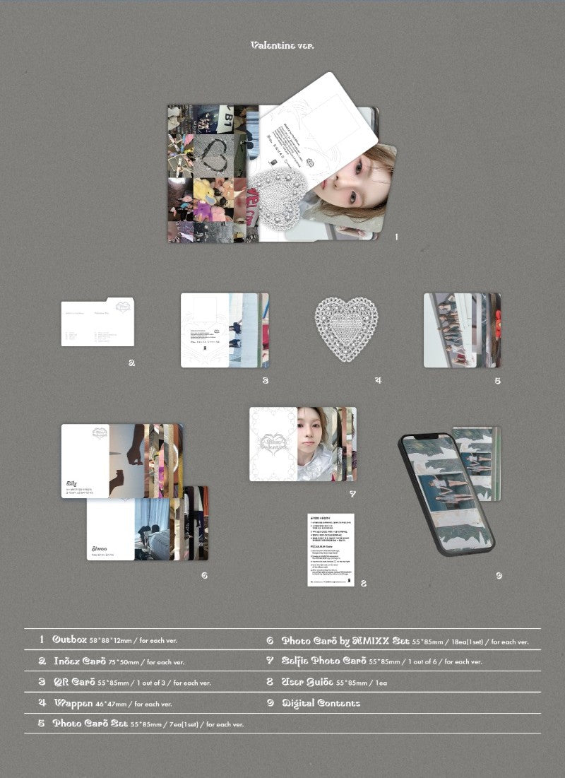 NMIXX 1st Full Album - Blue Valentine (Platform/POCA Album Ver.) (Random)