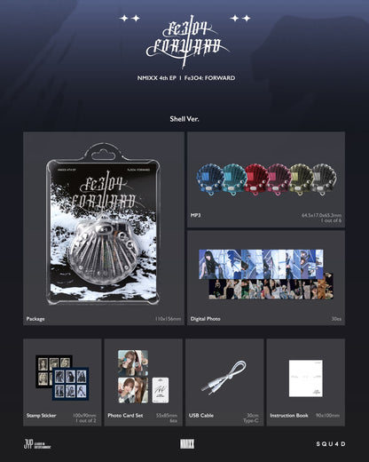 NMIXX – Fe3O4: FORWARD (Shell Ver.) (Limited Edition)