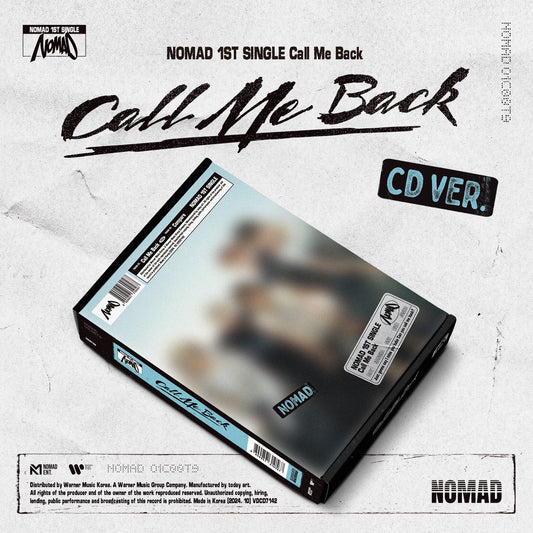 NOMAD 1st Single – Call Me Back (CD Ver.)