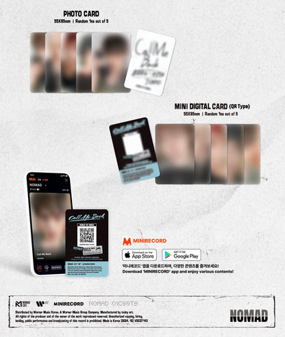 NOMAD 1st Single – Call Me Back (TAPE Ver.)