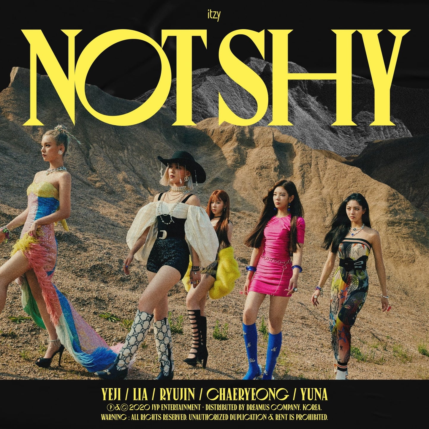 ITZY 1st Album - Not Shy (Random)