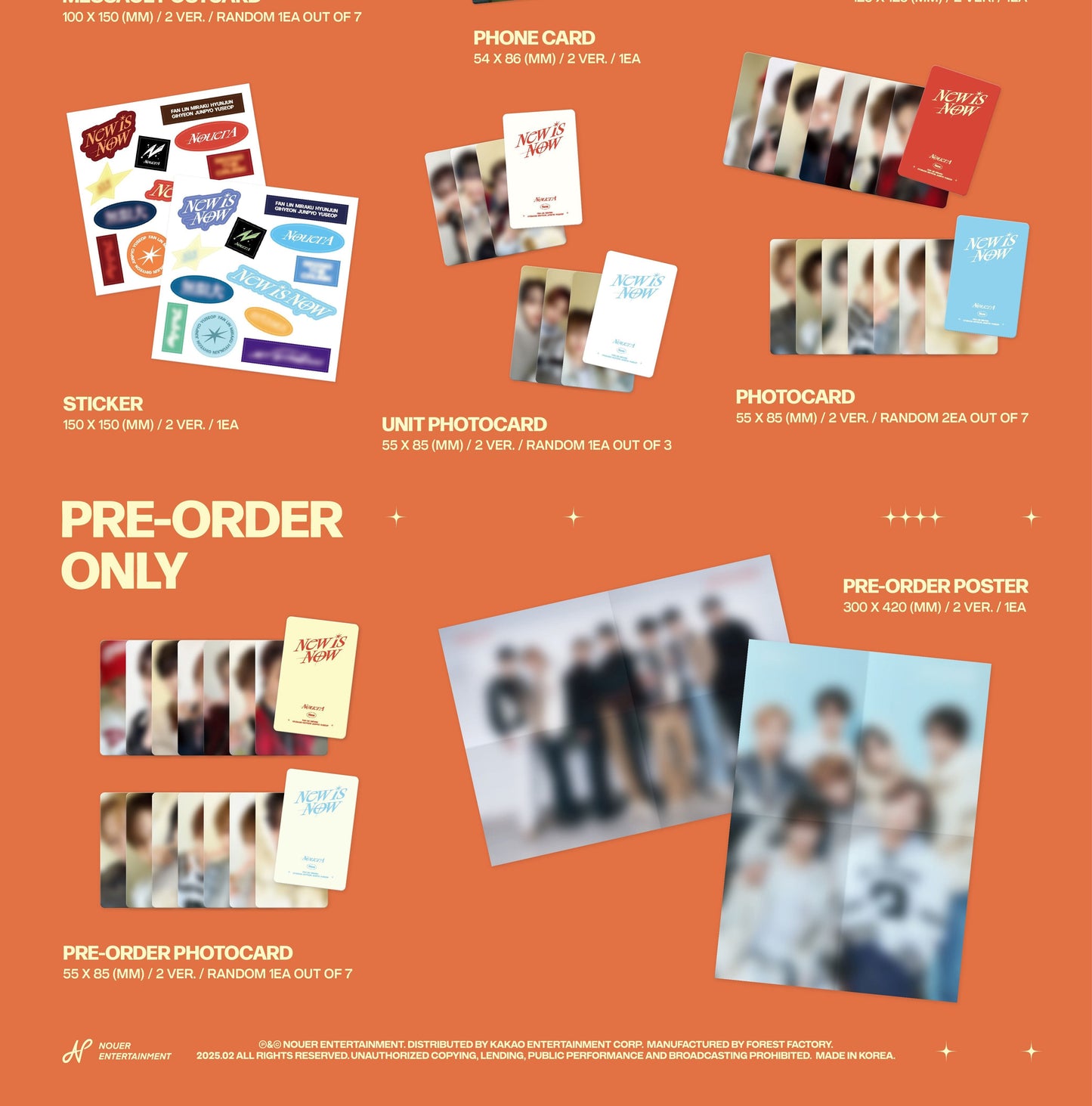 NouerA 1st Mini Album - Chapter: New is Now
