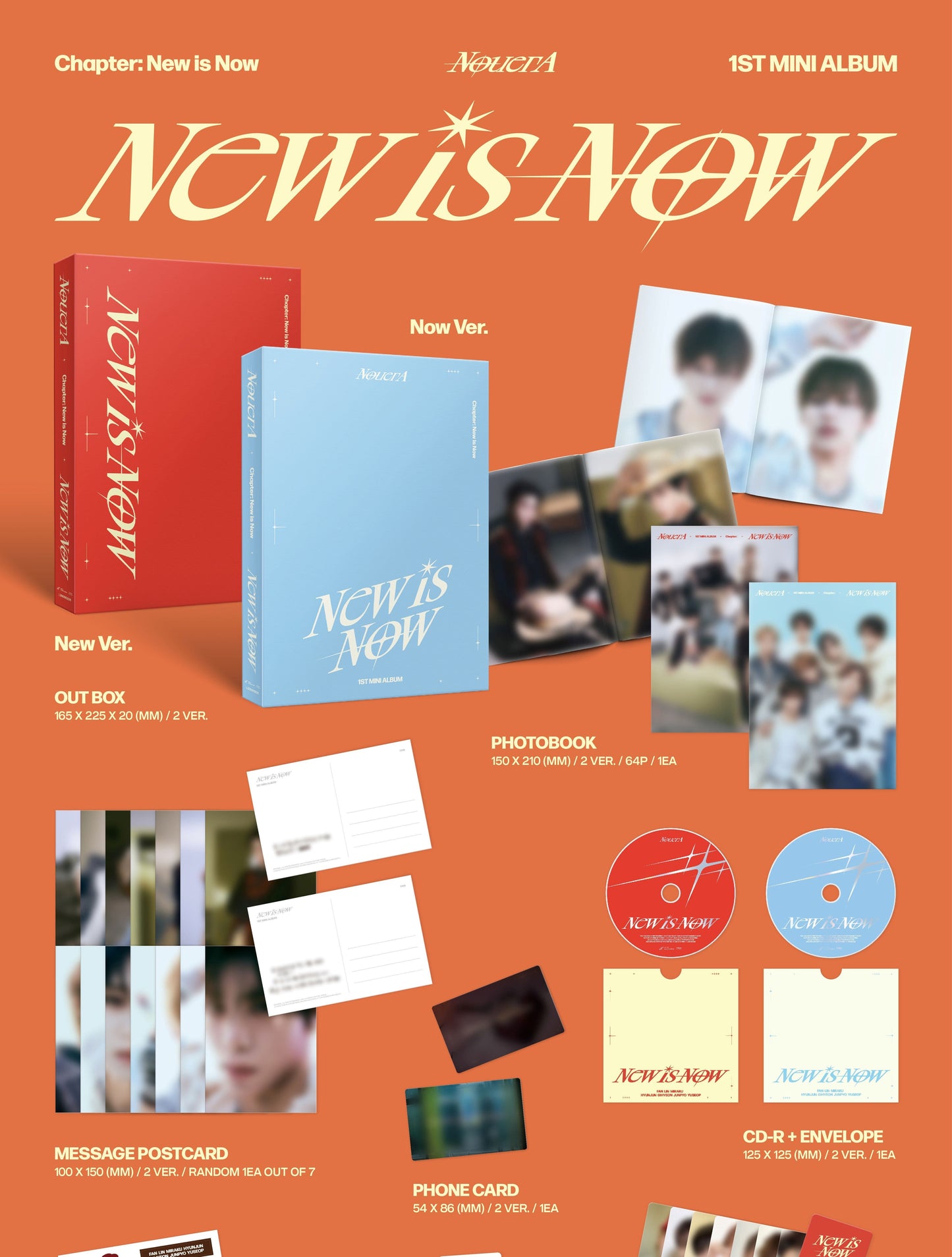 NouerA 1st Mini Album - Chapter: New is Now
