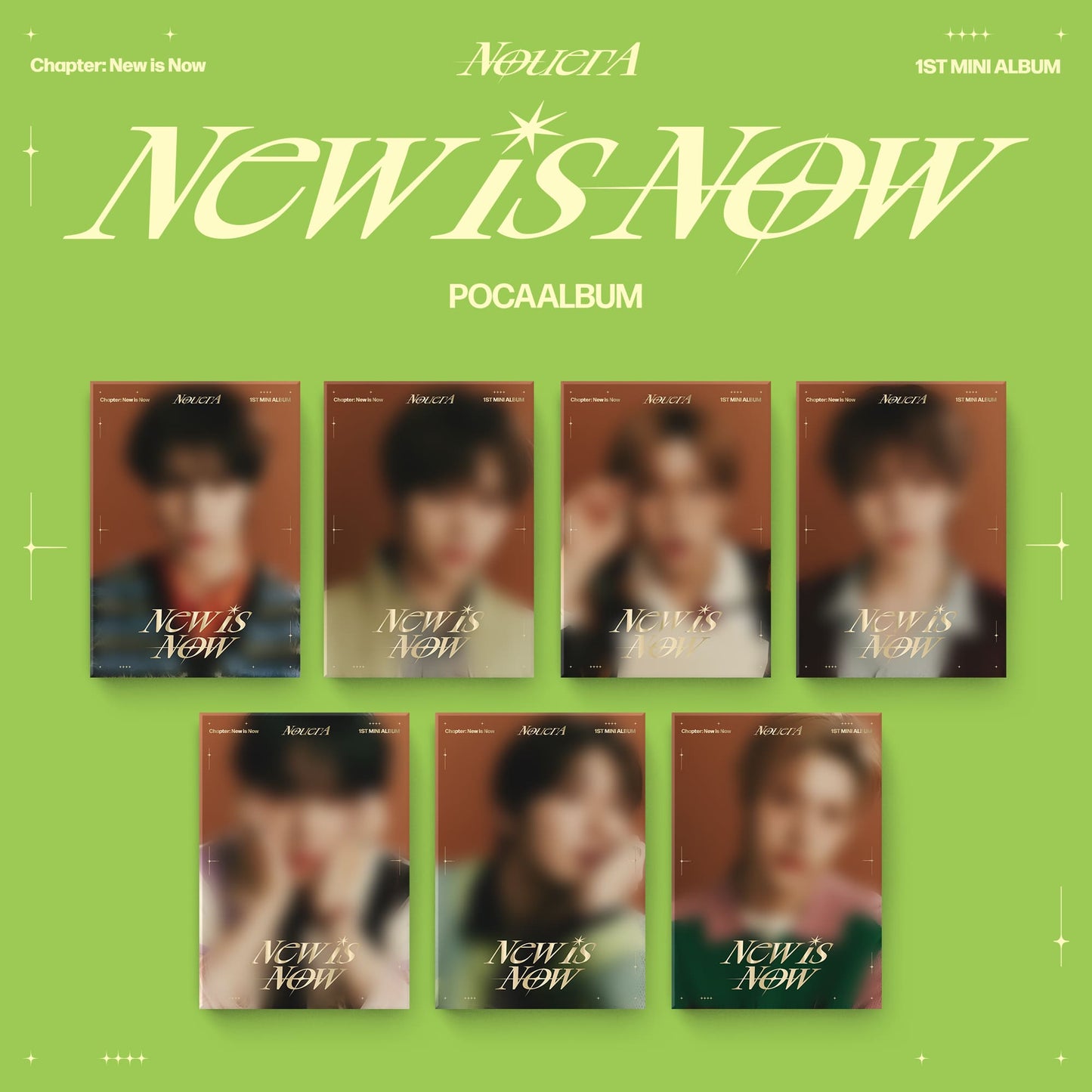 NouerA 1st Mini Album - Chapter: New is Now (POCA) (Random)