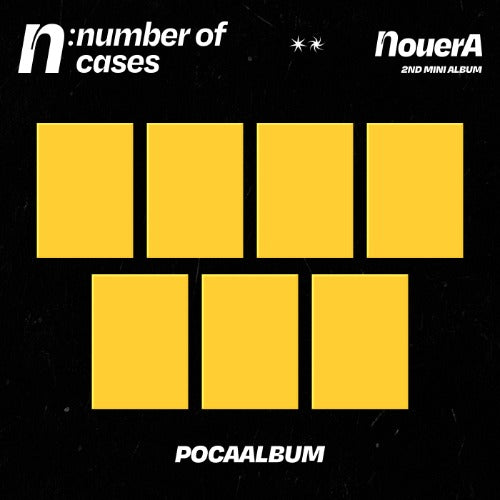 NouerA 2nd Mini Album – n: number of cases (POCA) (Random)