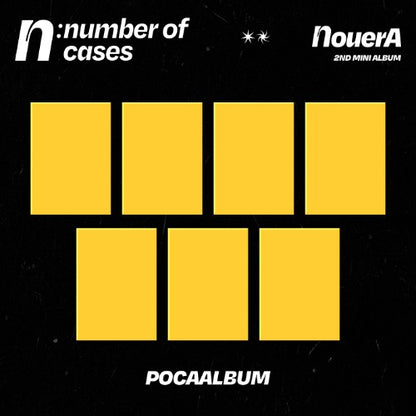 NouerA 2nd Mini Album – n: number of cases (POCA) (Random)