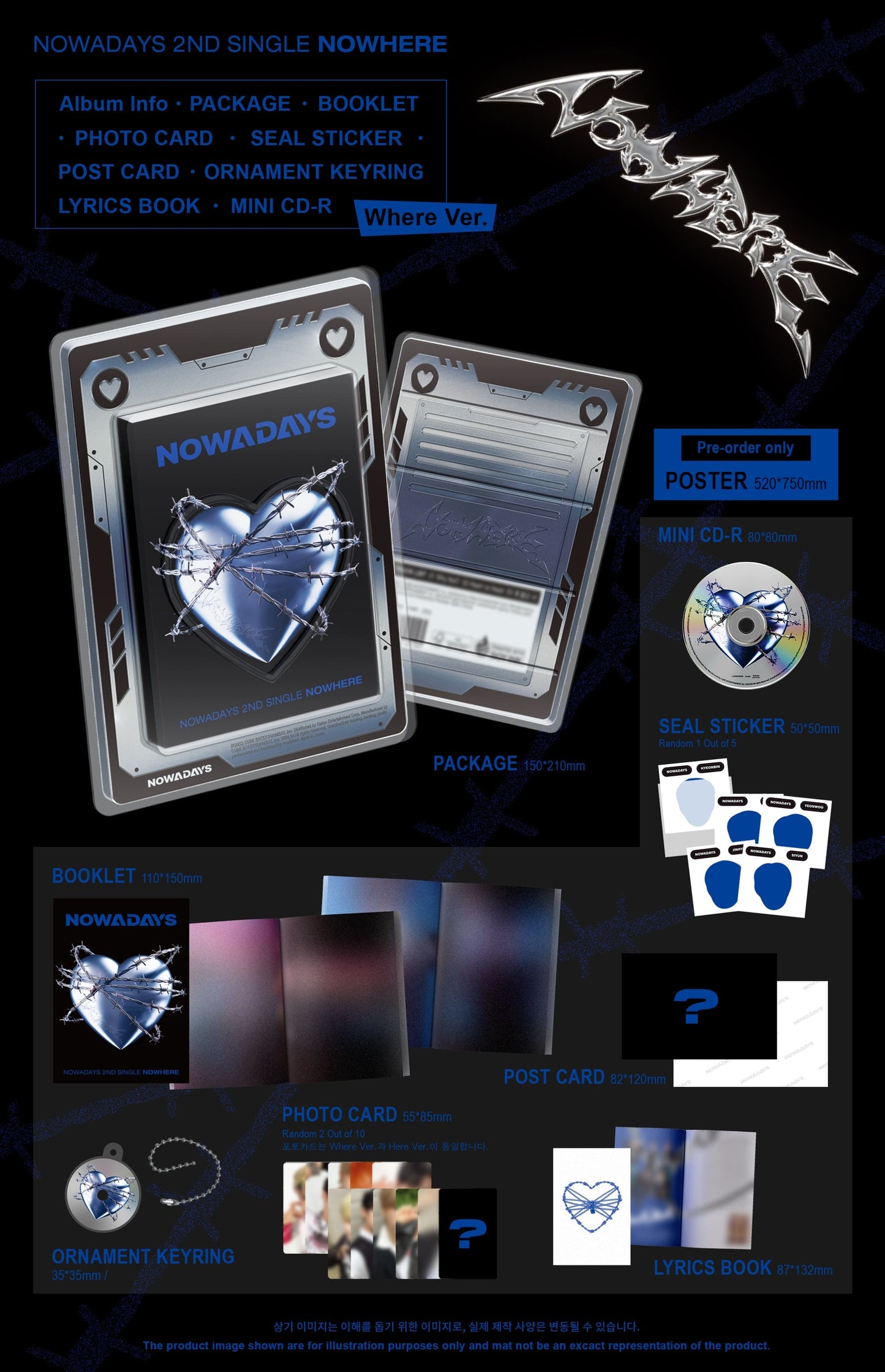 NOWADAYS 2ND SINGLE – NOWHERE (Random)