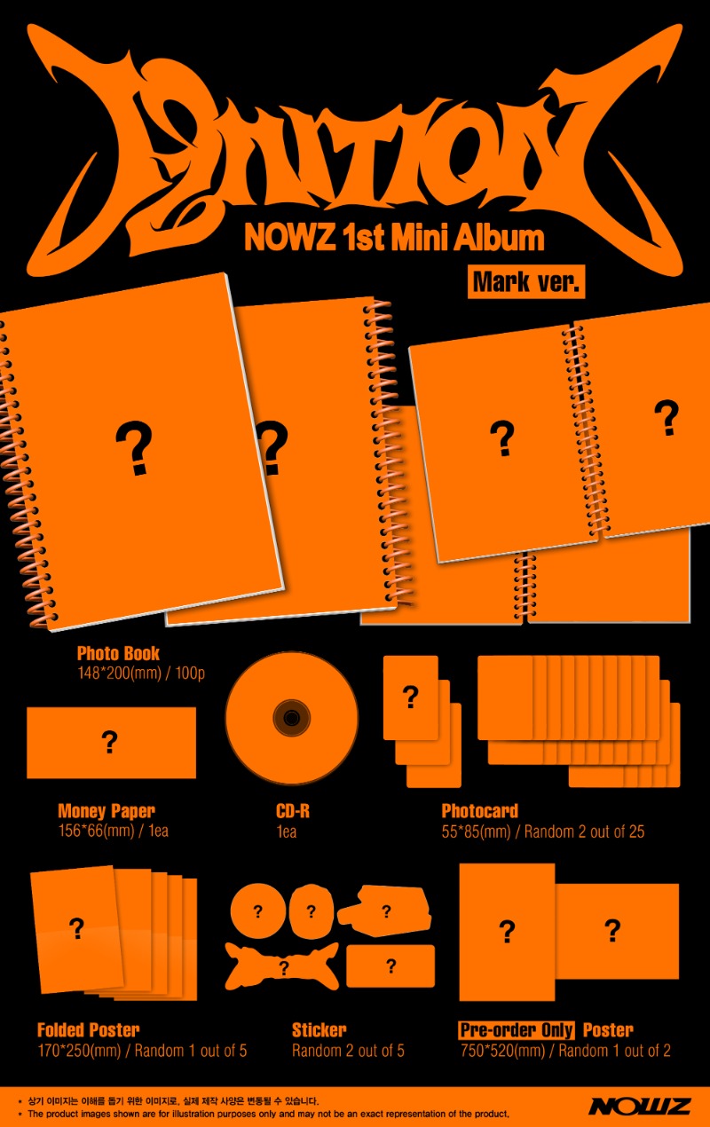 NOWZ 1st Mini Album – IGNITION (Random)