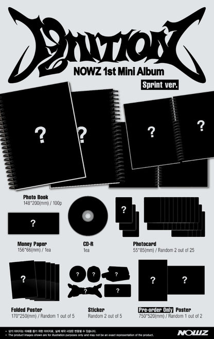 NOWZ 1st Mini Album – IGNITION (Random)