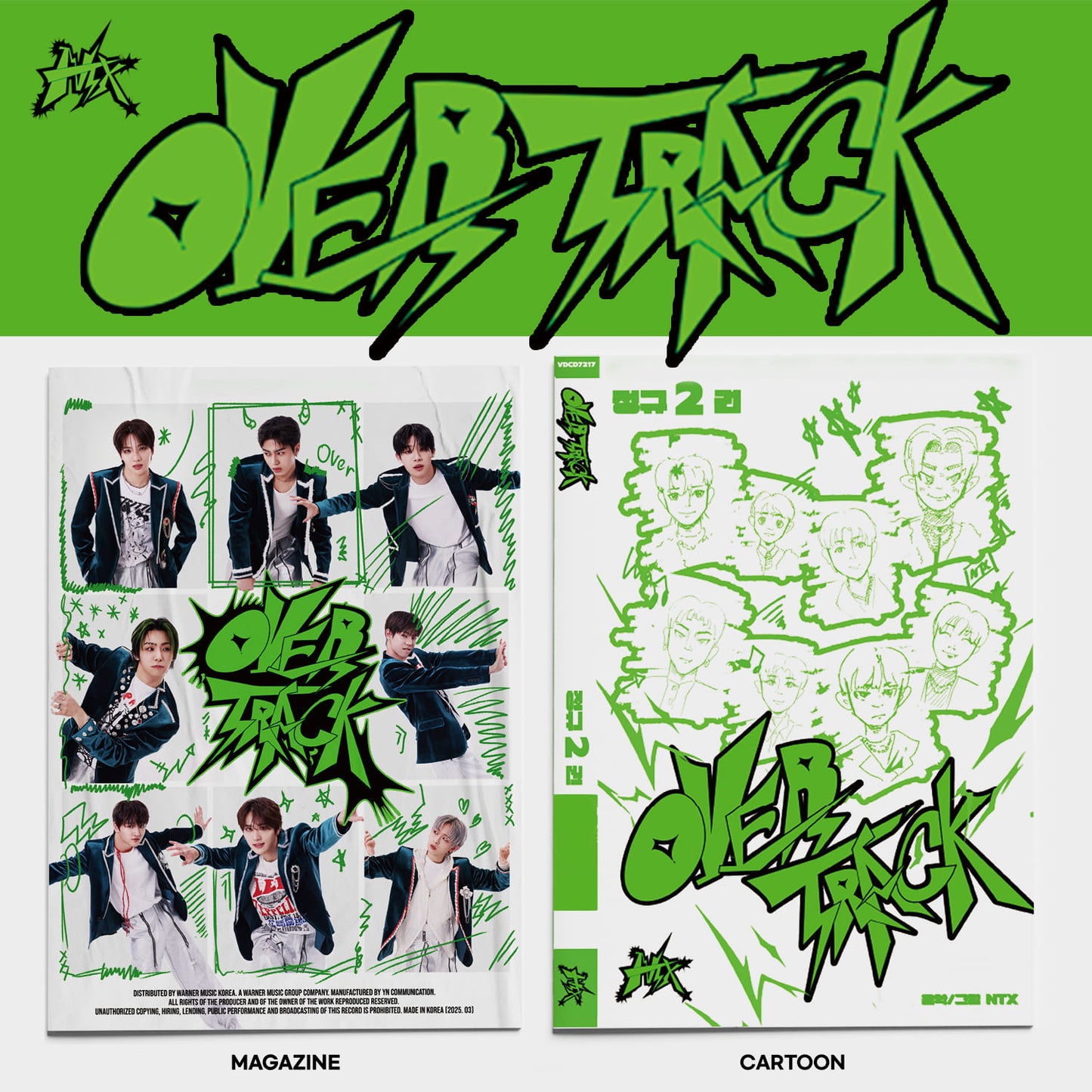 NTX 2ND ALBUM – OVER TRACK (Photobook Ver.) (Random)