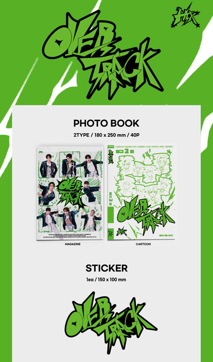 NTX 2ND ALBUM – OVER TRACK (Photobook Ver.) (Random)