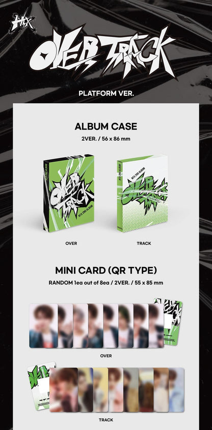 NTX 2ND ALBUM – OVER TRACK (Platform Ver.) (Random)