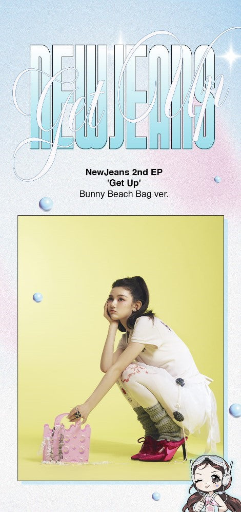 NewJeans 2nd EP - Get Up (Bunny Beach Bag Ver.) (Random)