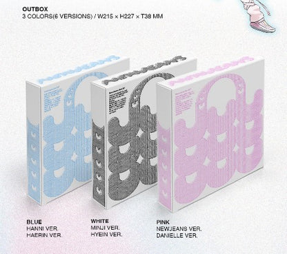 NewJeans 2nd EP - Get Up (Bunny Beach Bag Ver.) (Random)