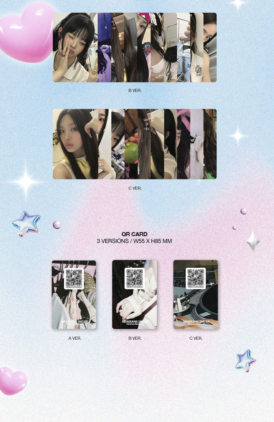 NewJeans 2nd EP - Get Up (Weverse Albums Ver.) (Random)