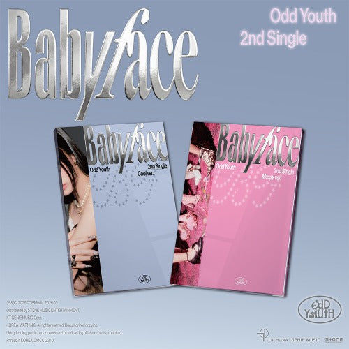ODD YOUTH 2nd Single - Babyface (Random)