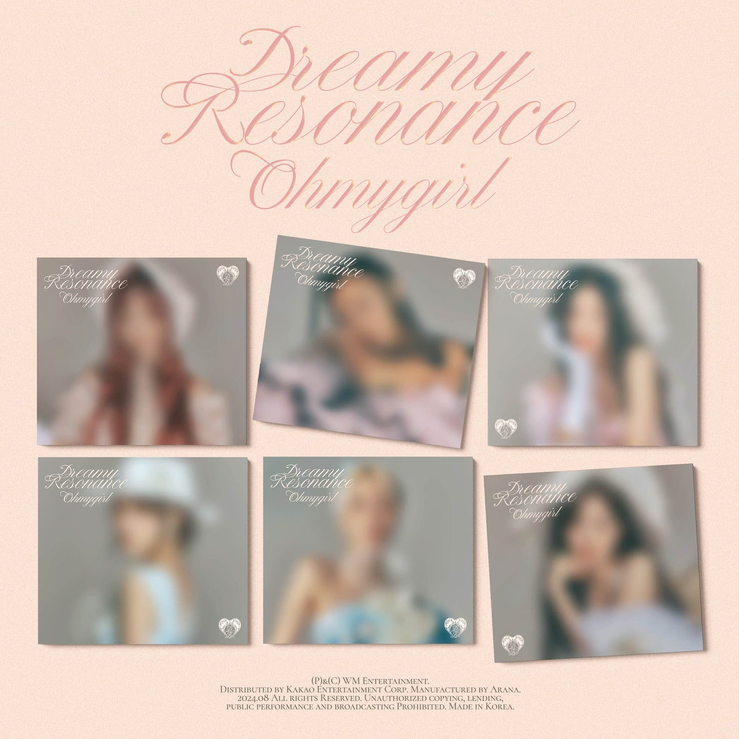 OHMYGIRL 10th Mini Album – Dreamy Resonance (Digipack Ver.) (Random)
