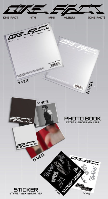 ONE PACT 4th Mini Album – ONE FACT (Random)